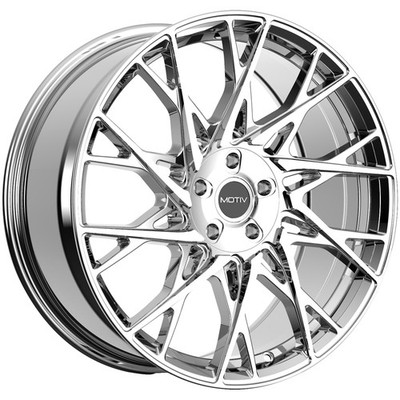 Motiv 430C Maestro 17x7.5 5x4.5''/5x120 +40mm Chrome Wheel Rim 17'' Inch