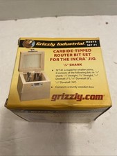 Grizzly Industrial H5573 Router Bit Set 1/4" Shank
