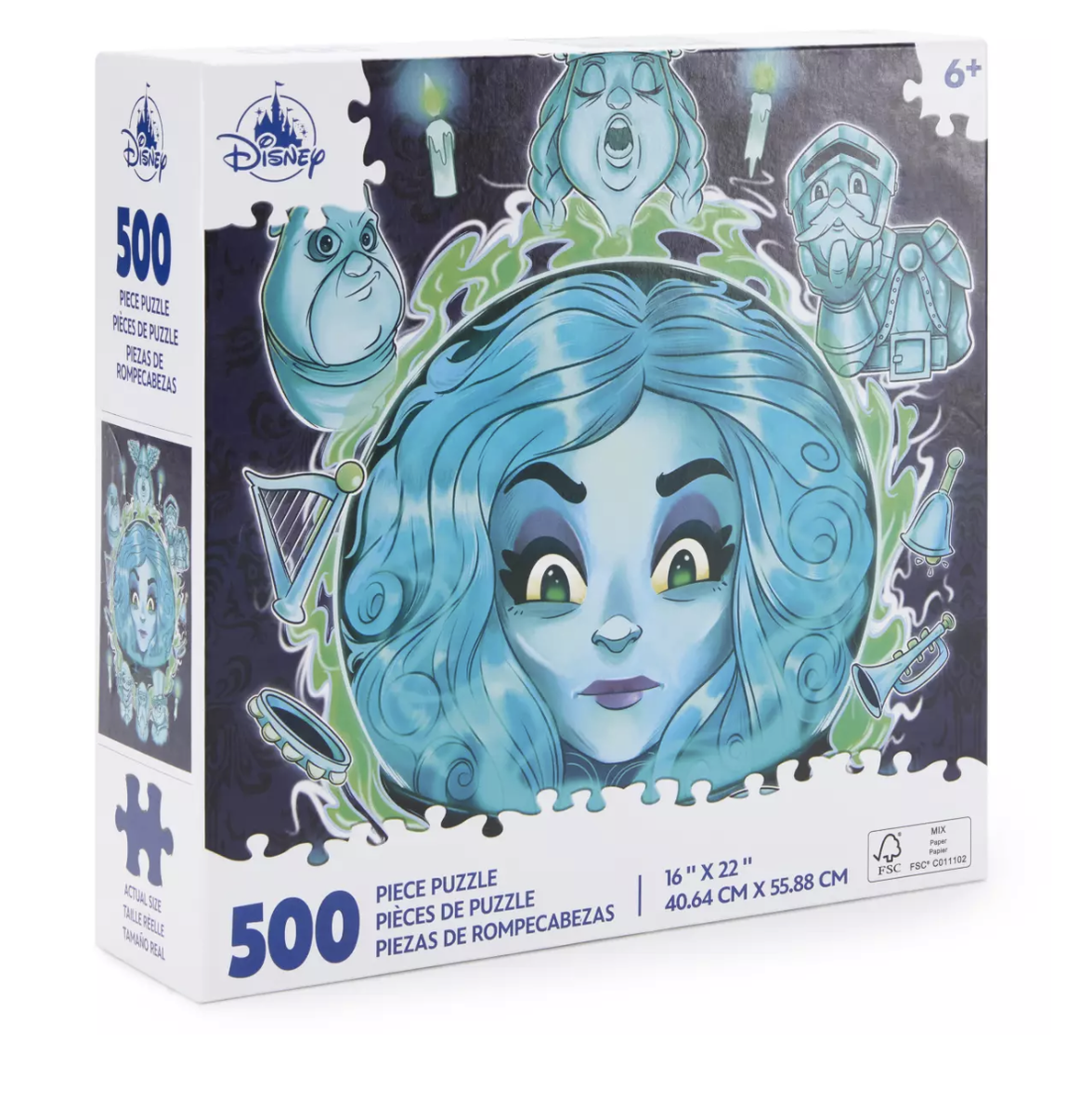Disney Parks The Haunted Mansion Madame Leota 500pcs Jigsaw Puzzle