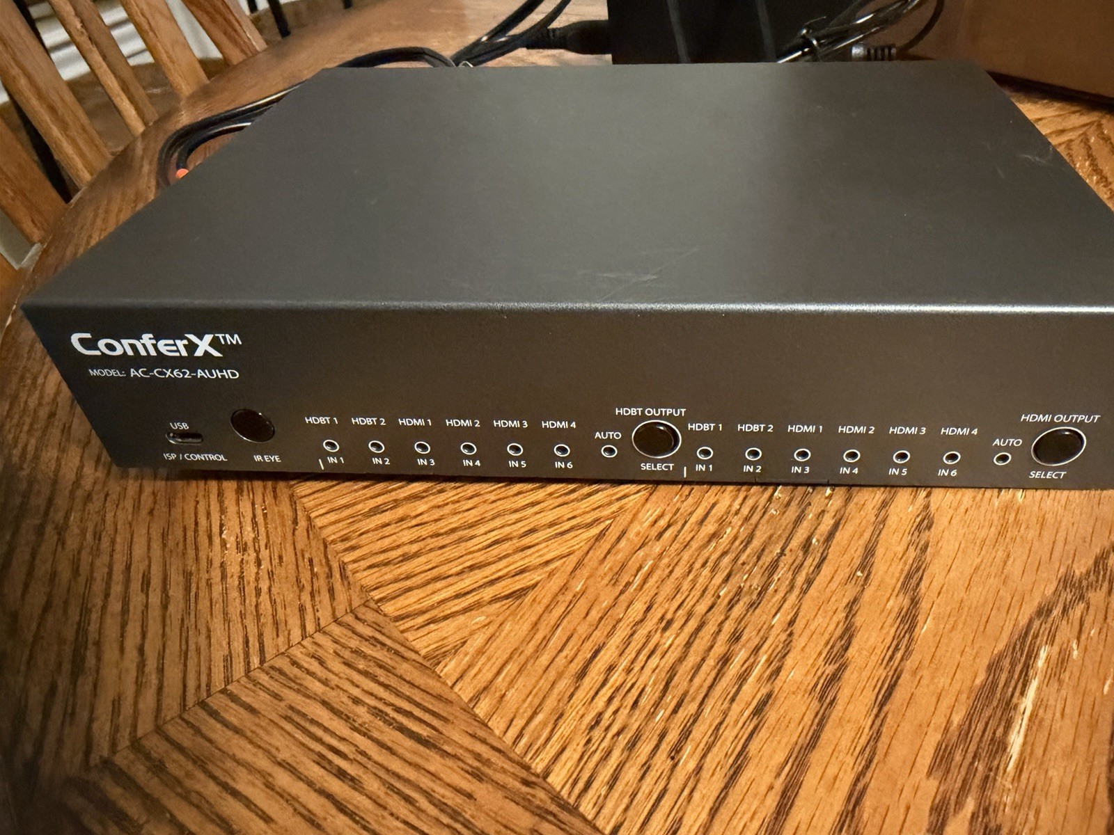 ConferX AC-CX62-AUHD AVPro Edge 4K60 HDMI 6x2 Conference Room Matrix Switch