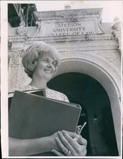 1965 Photo Evelyn Ruttler Carel Ron Whal grapher Stetson University 8X10