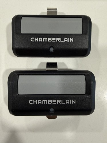 TWO Chamberlain 950ESTD Garage Door Opener Remote Security + 2.0 MyQ Yellow OEM