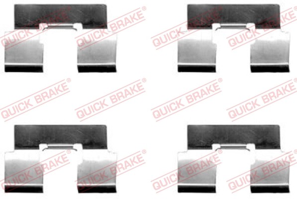 Quick Brake ZubehöRsatz Scheibenbremsbelag FüR Rover 200 Hatchback RF 214I-image