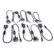  Lot of 10 Mini-DisplayPort to DVI 18" Cable Adapter Style 20276 Cable
