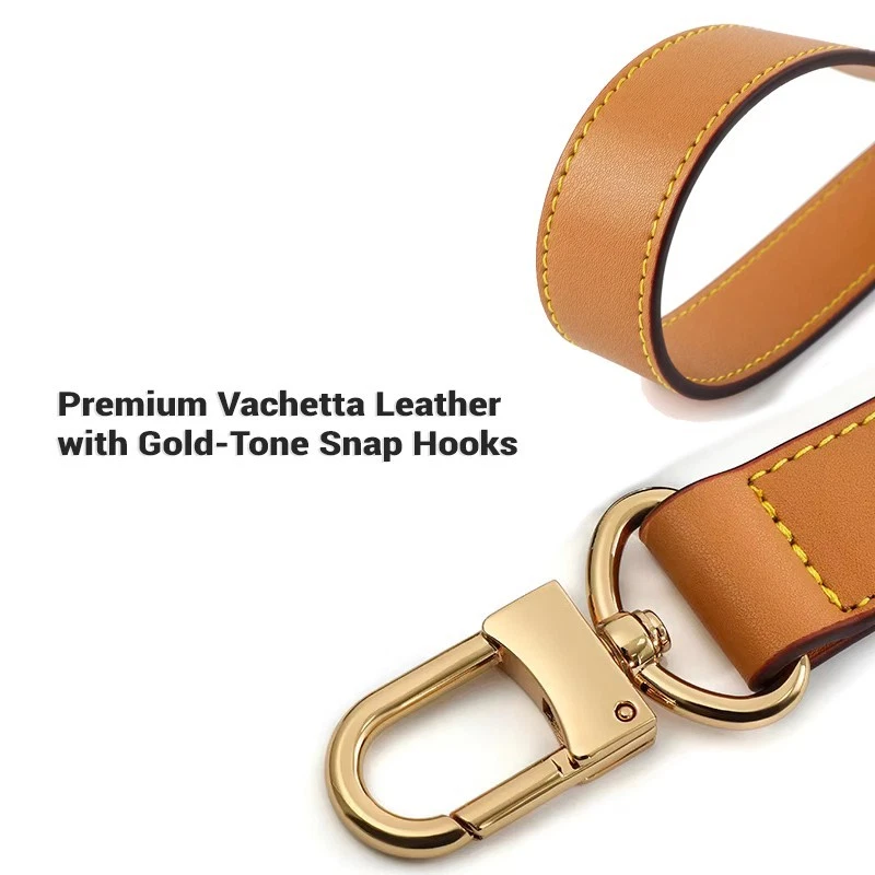 适用于路易威登 Vachetta 皮革表带替换表带 Keepall 可调节 — 第 4/4 张图片