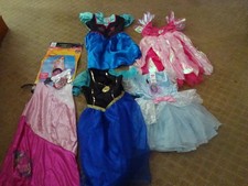 GIRLS 4-6X COSTUMES-PRINCESS ELSA/ANNA/CINDERELLA/BARBIE  HANNAH MONTANA-CHOOSE