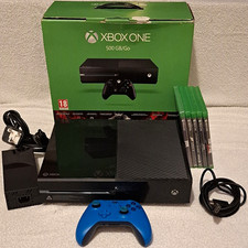 Microsoft Xbox One 500GB Black HDMI Console Bundle Boxed + Controller +  5 Games