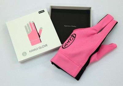 Kamui Tips Billiards Pool Glove Pink - Left Hand Small S + FREE SHIPPING