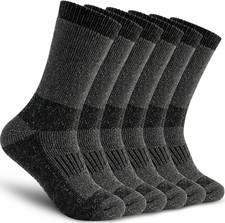 Calcetines Termicos de Lana Merino de Senderismo para Bota Pack 2/4 Talla 6-13