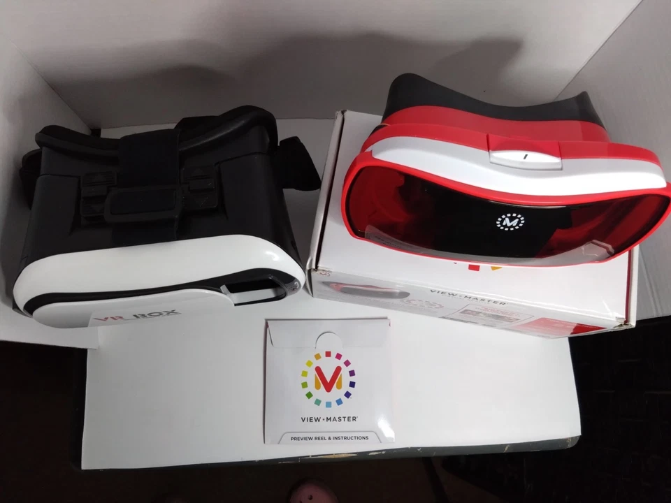 Gafas de realidad virtual View Master y caja de realidad virtual Foto 4 de 4