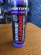 New SHINE ARMOR Ceramic Coating Fortify Quick Coat Car Wash/ Polish Refill - 8oz