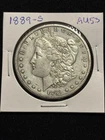 1889-S Morgan Silver Dollar $1 Choice AU Key Date San Francisco