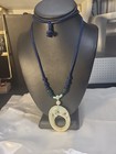 Hand Carved Real Jade Tiger Pendant For Strength, Adjustable Rope Necklace [G33] — photo 1