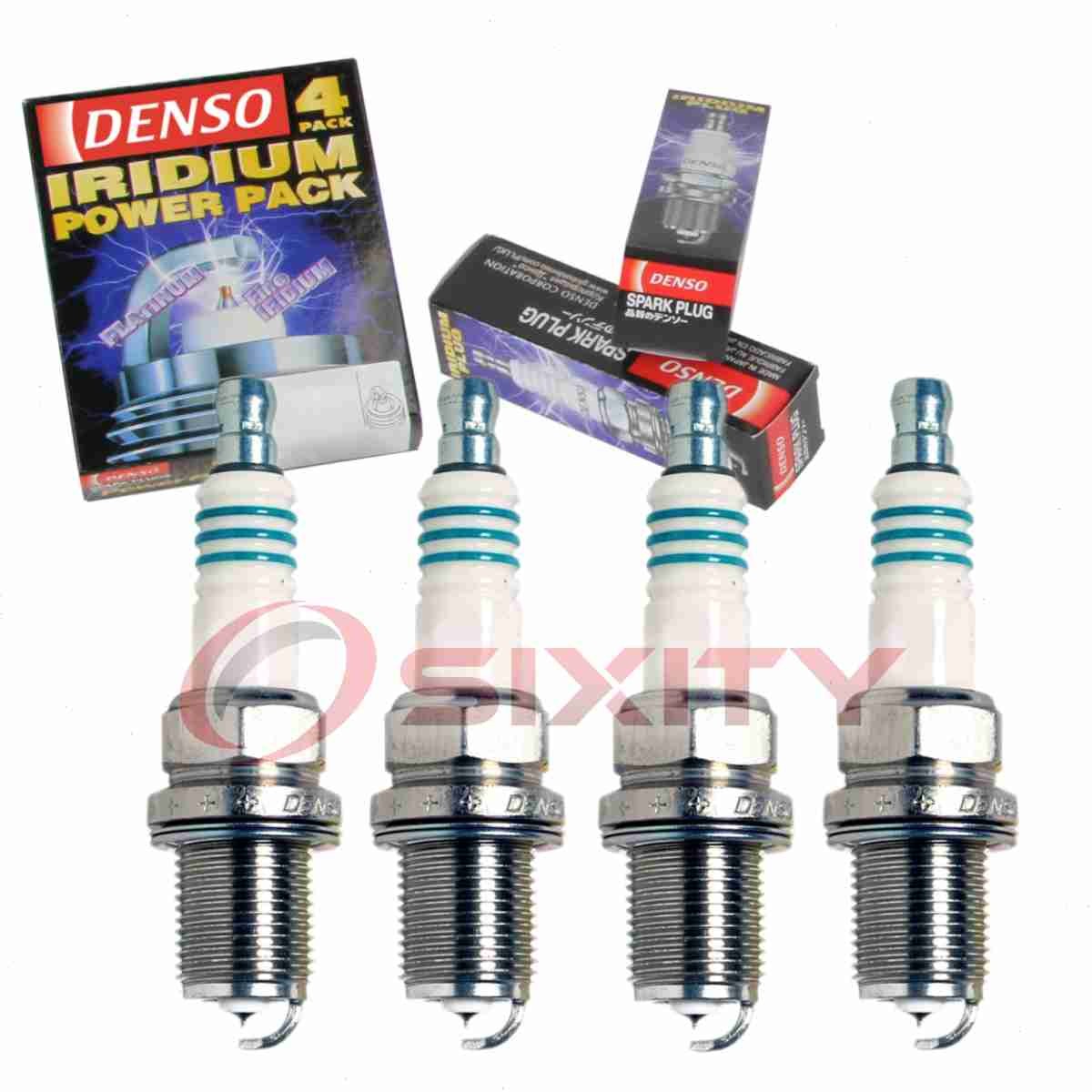 4 pc Denso Iridium Power Spark Plugs for 1992-2011 Toyota Camry 2.2L 2.4L L4 ob