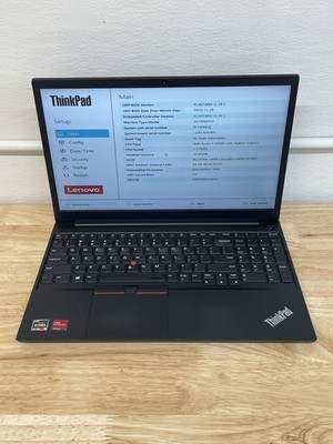 Lenovo ThinkPad E15 Gen 2 - AMD Ryzen 5 4500U - 16GB RAM - Locked BIOS