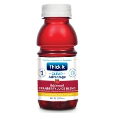 Thick-It Clear Advantage Thickened Beverage Cranberry 8 oz Bottle