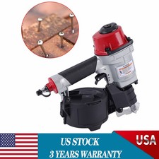 CN55 Pneumatic Coil Siding Nailer Industrial Portable Nail Gun 75psi-100psi