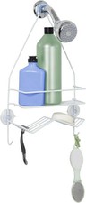 Rust Resistant Hanging Shower Caddy, Over the Shower Head Caddy with 1 Wide