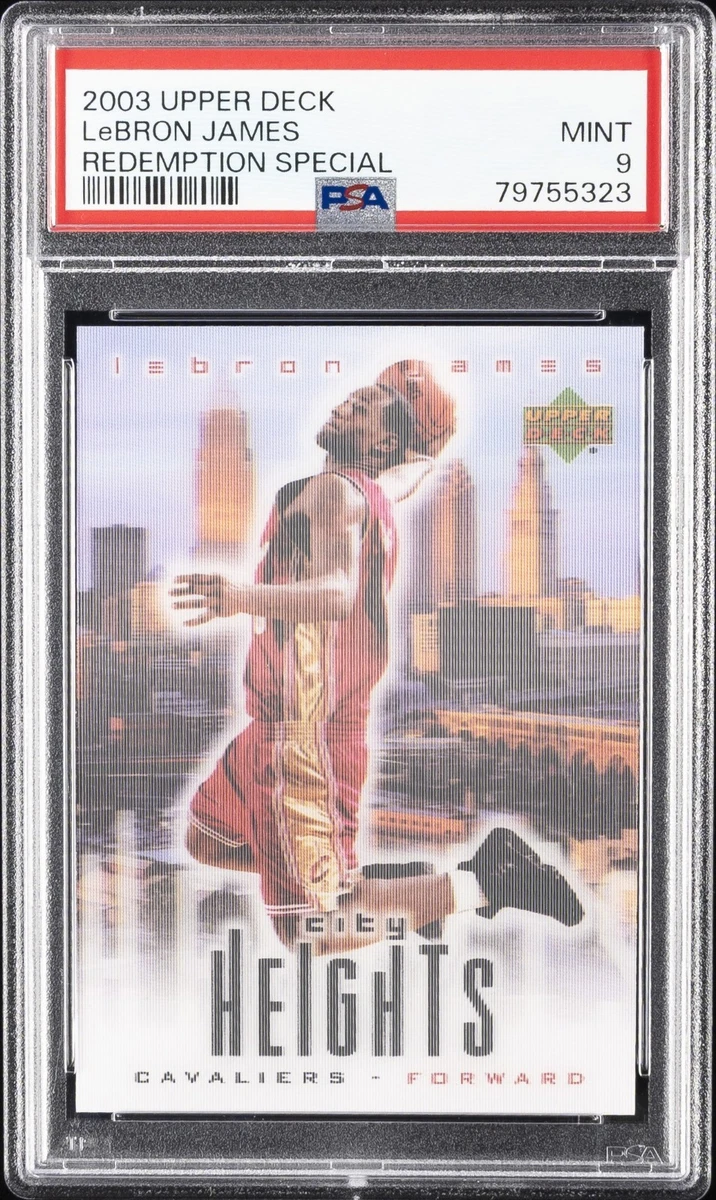 LeBron James Basketball Grade 9 Rookie Sports Trading Cards