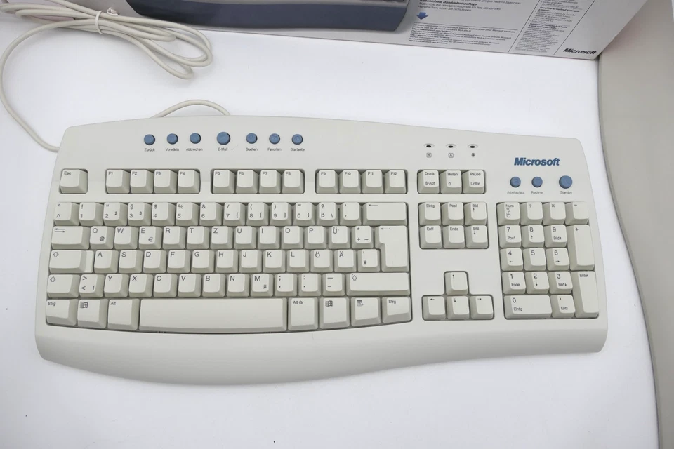 Microsoft Internet Keyboard Tastatur RT9410 Vintage mit OVP - Bild 3 von 4