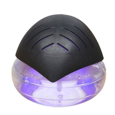 Large Capacity Leaf Air Purifier, Silent Cleaner for Home Office Black & White