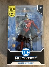 McFarlane Toys DC Multiverse Gold Label Cyborg Superman Action Figure 2025 New