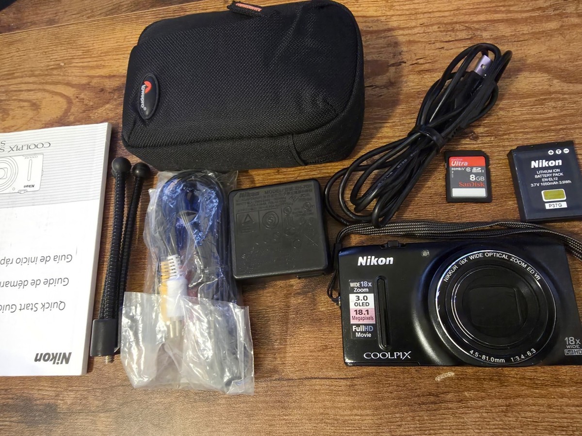 Nikon ニコン COOLPIX S9400 ブラック Amazon.com : Nikon COOLPIX S9400 18.1 MP 18x Zoom 1080p