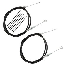2pcs-Universal Throttle Cable 63" Long Inner Wire 71" inch Long Replacement
