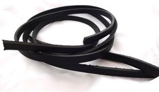 Pair of Black Latigo Leather Saddle Strings Horse Tack Repair Sizes Widths Ties