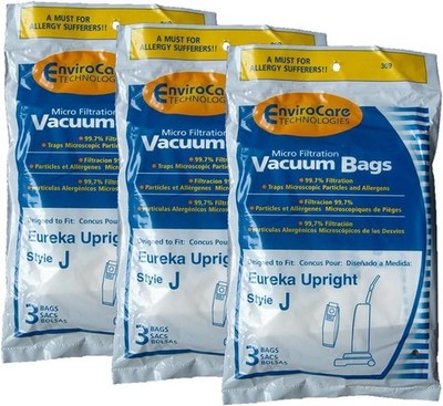 Replacement Micro Filtration Vacuum Bags Made to Fit Eureka J Uprights 9