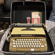 Smith Corona Coronet Electric 12 Typewriter w/ Portable Hard Case - Tested/Works thumbnail