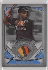 2017 Topps Museum Collection Meaningful Material Relics 19/50 Marcell Ozuna s7f