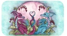 Hayleybug Amy Brown Love Dragons Colorized 1 oz Silver Bar w/ COA mintage 250
