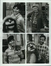 1981 Press Photo "Wake Up" with the Captain Cast Members - nop84853