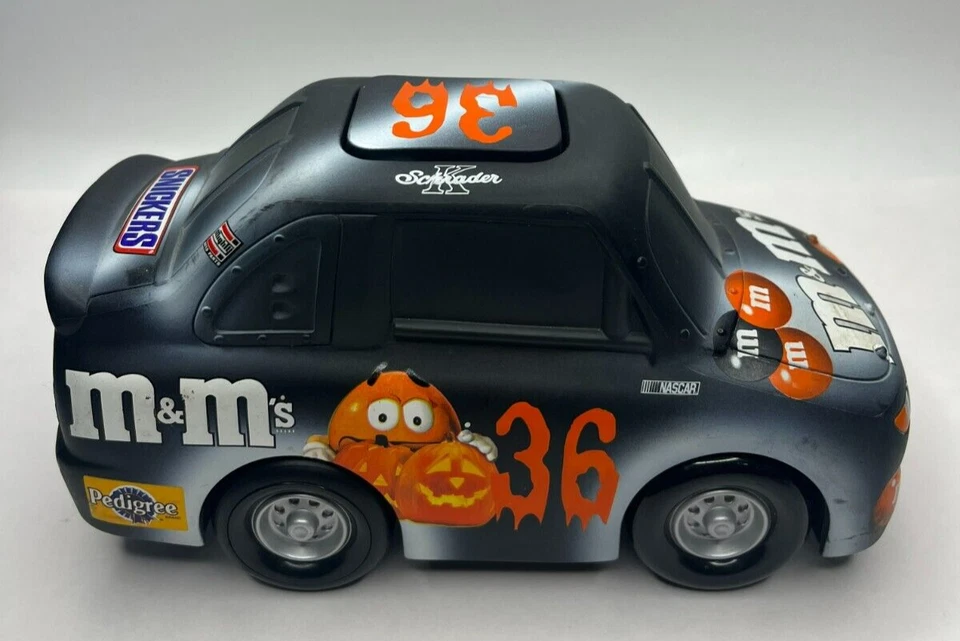 Ken Schradar Action M&M'S Snickers Halloween Car 2001 Nascar #36 Limited Edition - Image 2 of 4