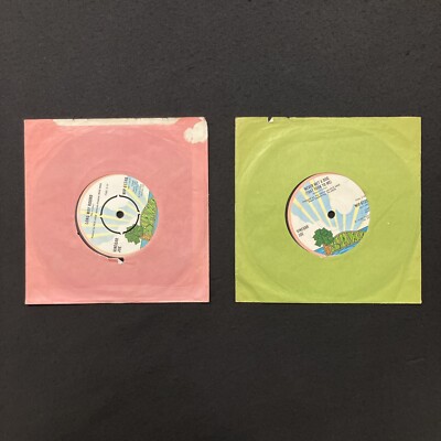 Lot 2 VINEGAR JOE 45s 1972-73  Pete Gage ROBERT PALMER Island