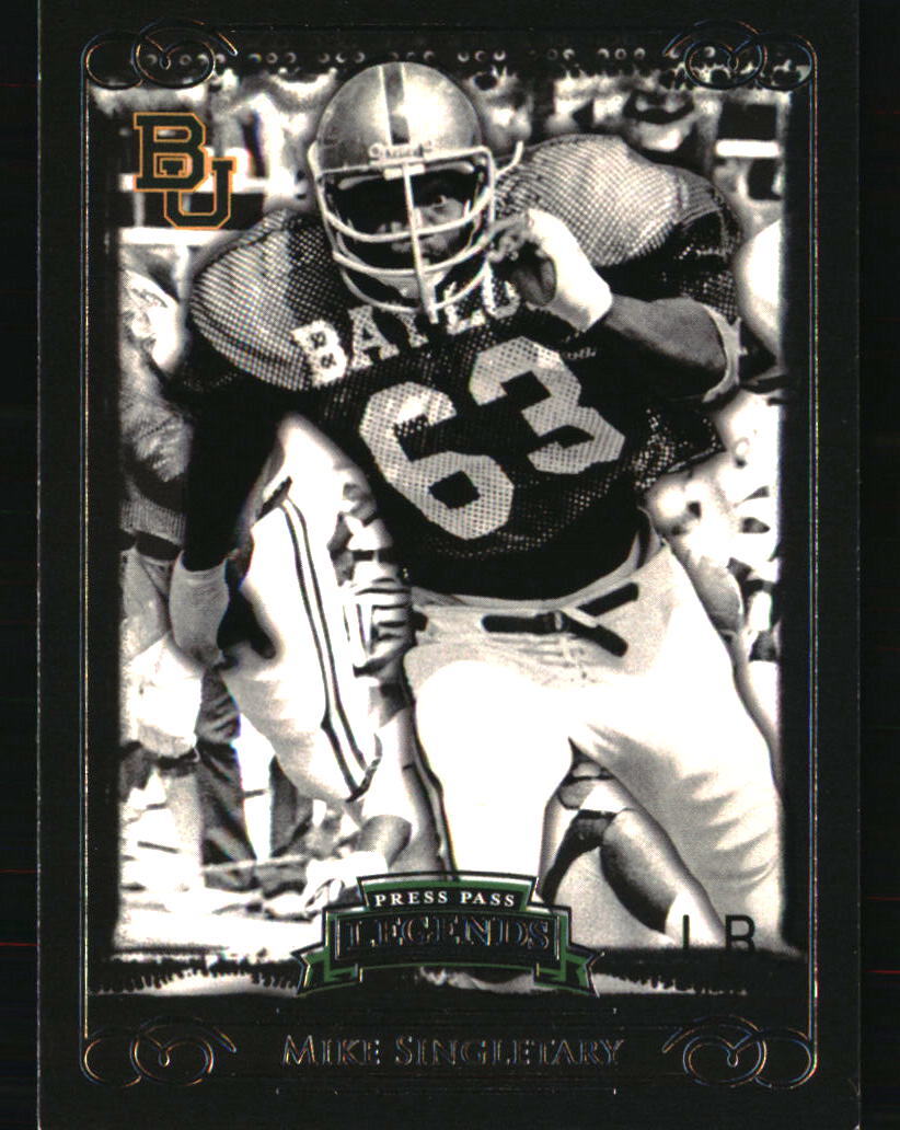 Mike Singletary 2012 Upper Deck #36 FOOTBALL Card