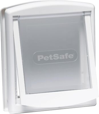 2 Wege Öffnung Haustier Katze oder Hund Tür Katzenklappe Katzenklappe Petsafe Staywell Original