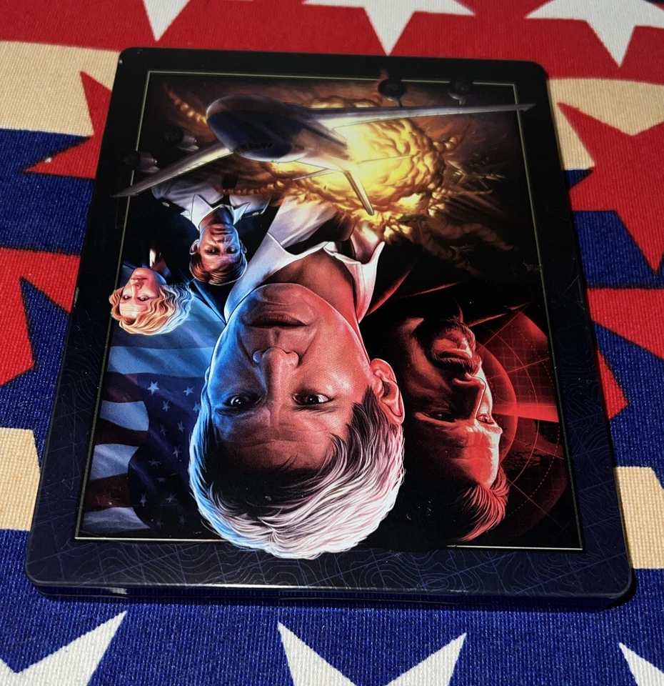 AIR FORCE ONE OOP Steelbook Best Buy (4K UHD + BLU-RAY) Harrison Ford - Image 3 of 4