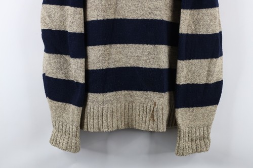 Vintage 90s American Eagle Outfitters Mens XL Distressed Wool Knit Sweater USA - Picture 3 of 9