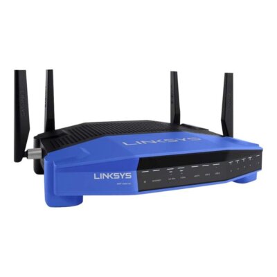 WRT1900AC Linksys AC1900 Dual Band 2.4 Smart WiFi 4-Ports AC Router- Renewed!