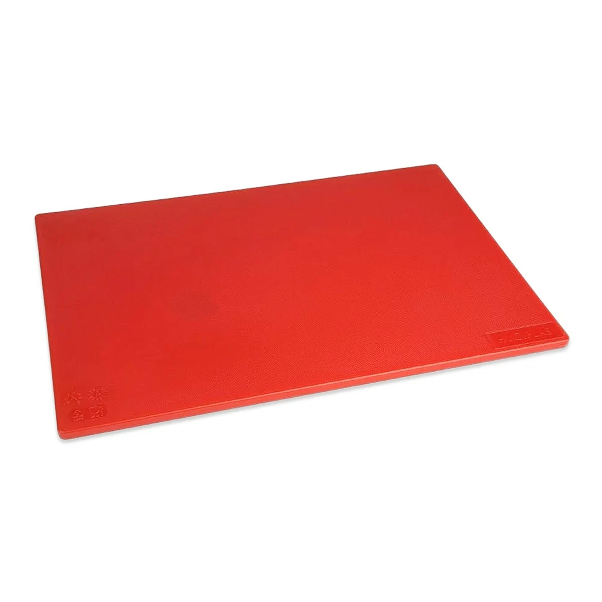 Red plastic cheap chopping board