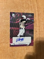 2023 Leaf Perfect Game - David Hogg II - Pink Wave Metal Auto #d 6/7