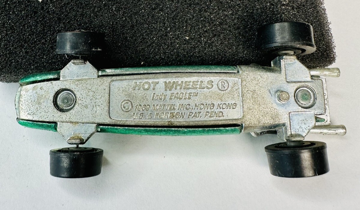 Vintage 1969 Hot Wheels Redline Indy Eagle In Red Over Black Interior - Foto 7