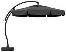 11.5' Cantilever Umbrella With Base Limited 5 Year Fabric/2 Year Paint Warranty