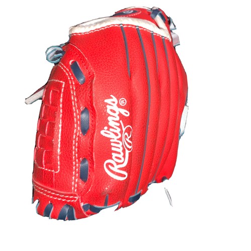 Rawlings PL90SN Players Series Youth 9" Baseball Glove Left Red White & Blue - Picture 5 of 5