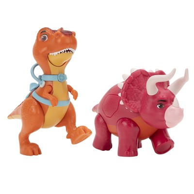 DNR0008 - Deluxe Dino Pack - Biscuit und Angus Spielzeug ab 3 Jahren Mehrfarbig