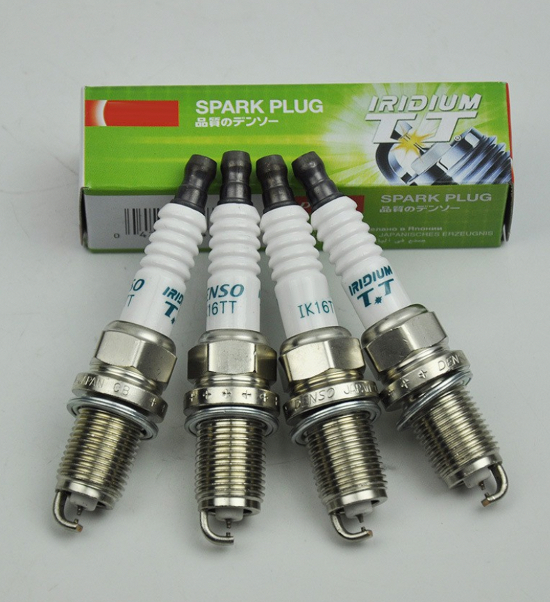 New Set of 4 Genuine Denso Iridium TT Spark Plugs IK16TT / 4701 eBay