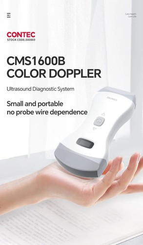 Veterinary Color Doppler Wireless Ultrasound Scanner Laptop Machine 3 in 1 probe - Picture 7 of 16