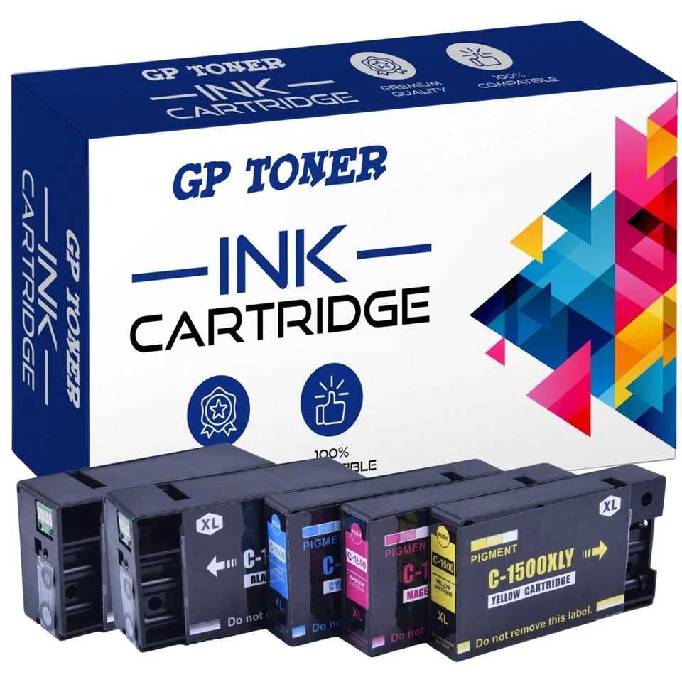 GP TONER PGI-1500 Cartucce compatibile per Canon MB2750 M2150 MB2350 MB2100 MB2300 MB2700